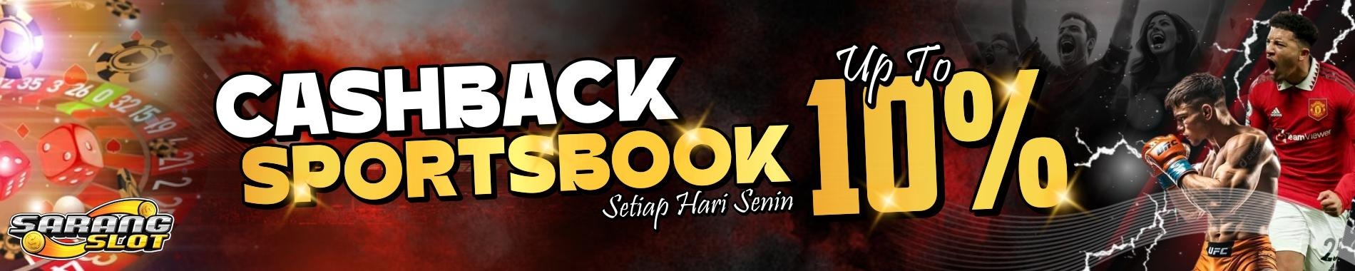CASHBACK SPORTSBOOK 10%